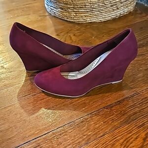 Maroon heels